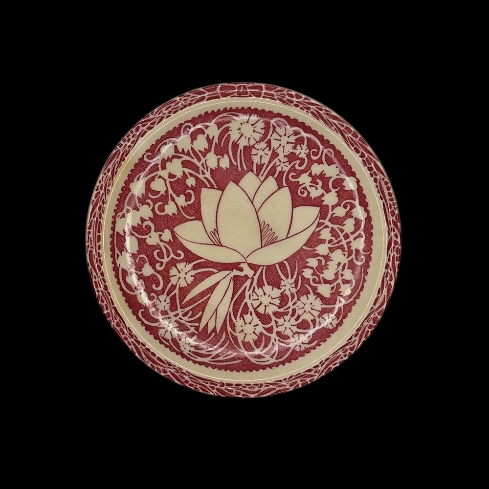 Vernon Kilns Hawaiian Flowers Bread/Butter‎ 6.5" Plate Don Blanding Aloha